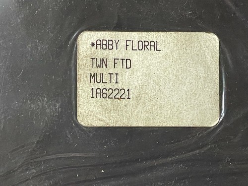 Rare NEW! Ralph Lauren *TWIN FITTED Irregular SHEET Abby Floral Blue FLOWER NIP - Picture 5 of 7