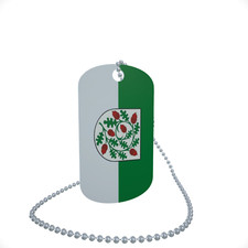 Dog Tag Flag Bunting Aichstetten Dog Tag Aluminium 30 x 50mm