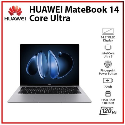 Huawei Matebook 14 2024 Core Ultra 16GB+1TB Windows 11