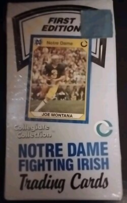 NOTRE DAME Fighting Irish First Edition Trading Cards Collegiate Factory Sealed | eBay NOTRE DAME Fighting Irish First Edition Trading Cards Collegiate Factory Sealed | eBay