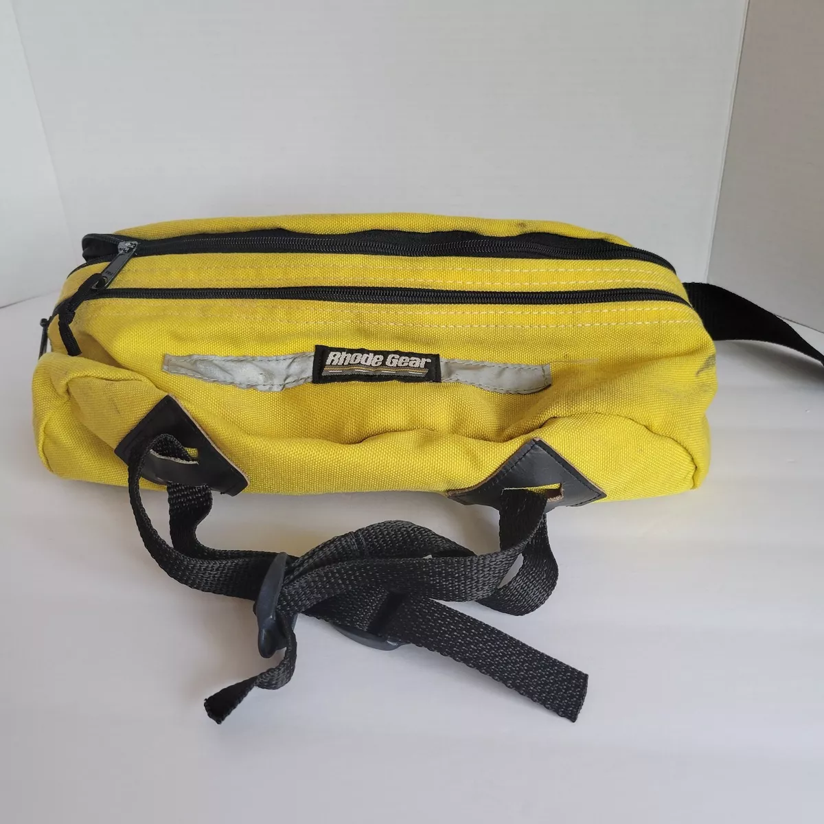 Vintage ~ Rhode Gear Bicycle Padded Fanny Waist Pack Bag ~ Yellow ~ Made In  USA | eBay
