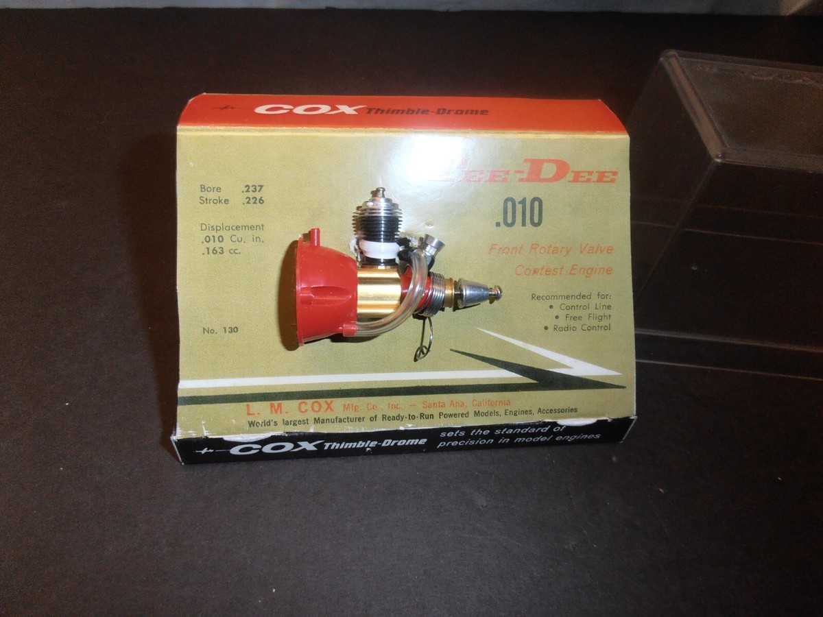 模型製作用品 COX ENGINE TEE DEE .010 Cox Tee Dee .010 Engine | eBay