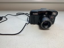 Canon Sure Shot 80 Tele SAF 38mm Point Shoot Camera Works Except Flash