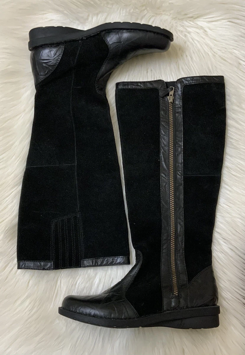 Clarks nikki park sales boots black