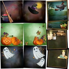 HALLOWEEN MAGIC NPM - Scrapbook Layout Set