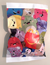 NIB McDonald's 2025 Happy Meal Squishmallows Pink Bag Factory Sealed Toy Plush