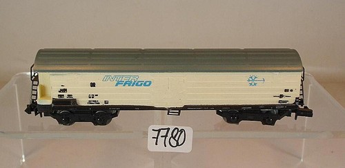 Piko Spur N 1/160 Güterwagen Kühlwagen InterFrigo 4-achsig der DR #7780 | Zustand: Gebraucht