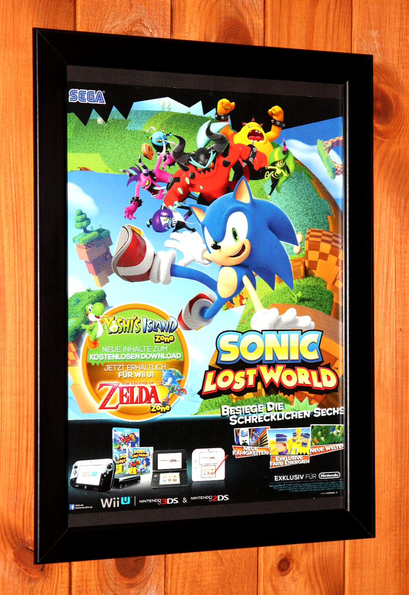 Sonic Lost World Legend of Zelda Zone Yoshis Island Small Promo