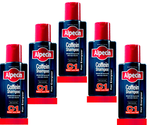 19 16 L Alpecin Coffein Shampoo C1 5x250 Ml Gegen Haarausfall Ebay