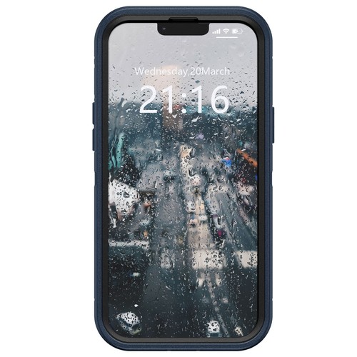 Funda híbrida a prueba de golpes con soporte para Apple iPhone 13/13 Pro Max - Imagen 53 de 57