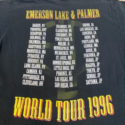 Vintage Emerson Lake And Palmer Band Shirt Size Large | eBay