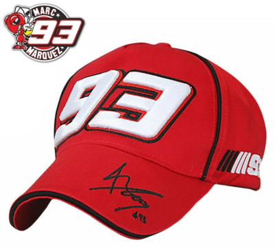 バイイー Paddock Cap Marc Marquez Red MotoGP MM93 Baseball Cap Official