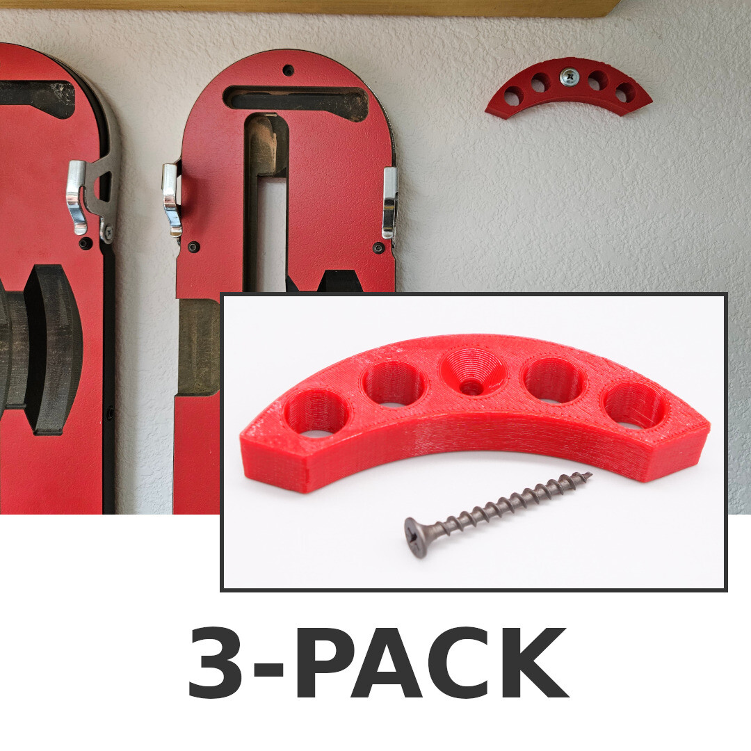 Zero Clearance Insert Wall Hanger for SawStop Throat Plate Inserts *3