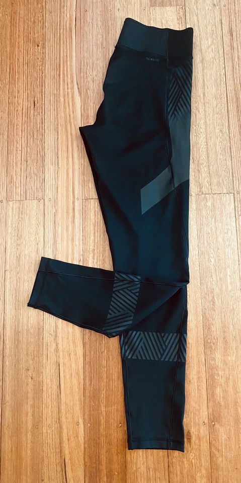 Adidas Climalite Leggings Pantalones Mujer Talla S Negro Elastizado Ropa Activa Foto 3 de 4