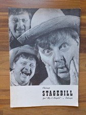 Chicago Stagebill. For My Angels By Selwyn. Vintage Theatre Programme