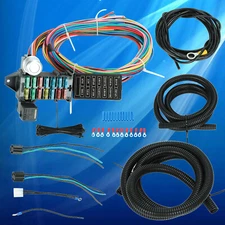 12-14 Circuit Universal Wiring Harness Muscle Car Hot Rod Street Rod XL Wires