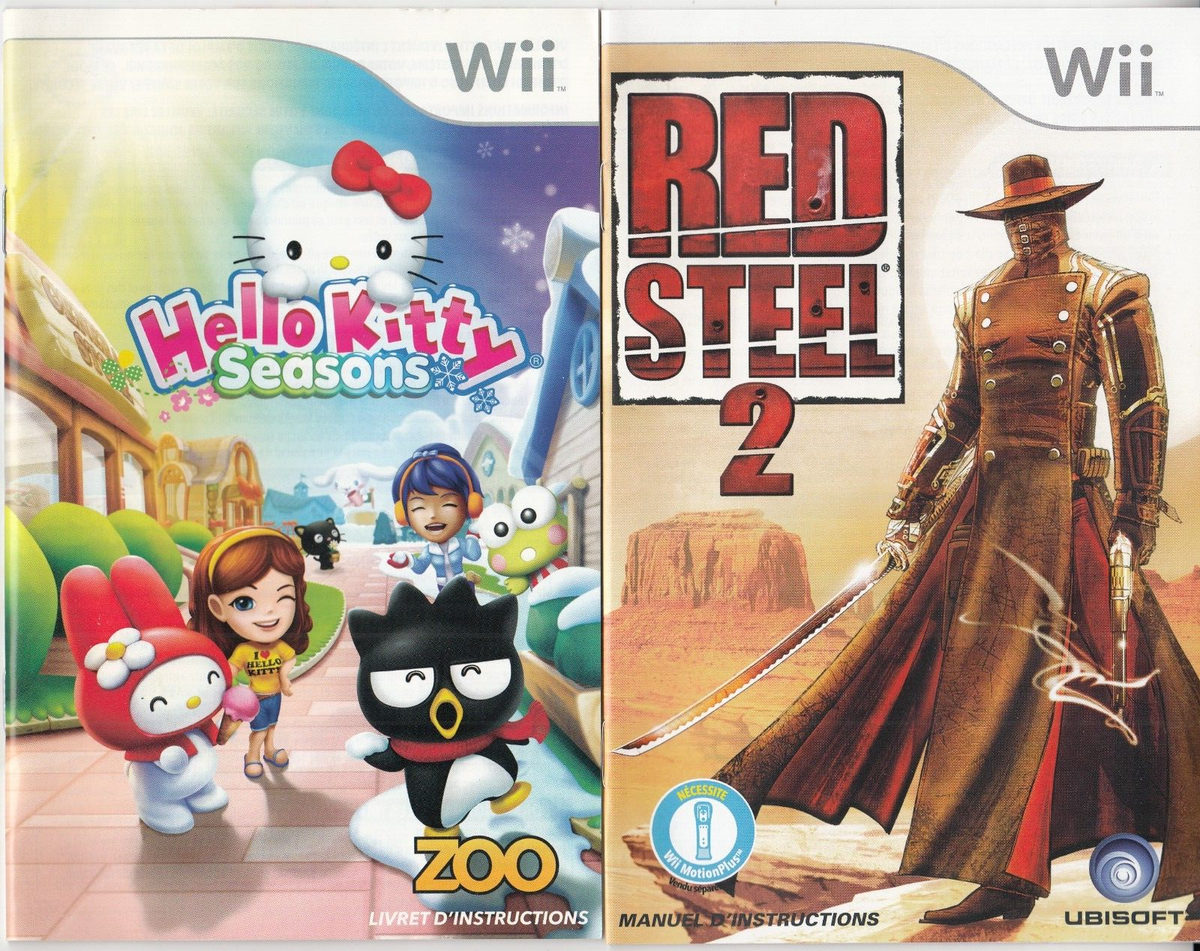 Wii Wiiソフト NINTENDO WII MANUAL/BOOKLET ONLY LOT (No cases/games) Most Dual