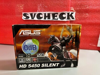 ASUS 90-C1CP2U-L0UANAYZ Radeon HD 5450 1GB DDR2 64-Bit DVI/ HDMI/ D-Sub/ HDCP
