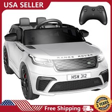 12V Battery Powered Electric Car for Kids Licensed Land Rover Ride On Car Remote