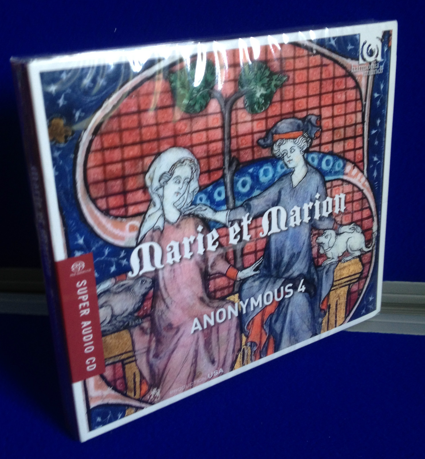 NEW SEALED - Marie et Marion Anonymous 4 Motets & Chansons from 13th Century