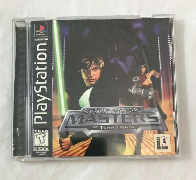 Star Wars Masters of Teräs Käsi for Sony PlayStation One Complete PS1