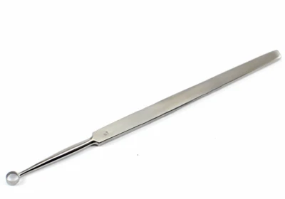 NATRA FOX LUPUS Lupuskürette 14cm 3 mm Haut Kürette Fußpflege