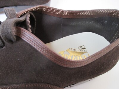 Ferragamo Mens Limited Edition Rare Shoes Size 6 1/2 M Made  display picture 3