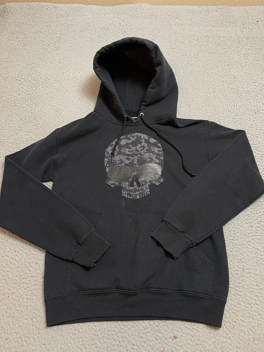 Karl Lagerfeld Pullover Hoodie Mens Size Small Sweatshirt Fleece