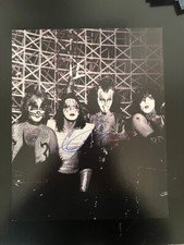 Gene Simmons Kiss Signed Photo w COA
