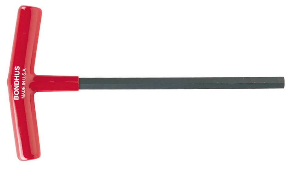 Bondhus 13354 T-Handle Hexagon Allen Key 2.5mm