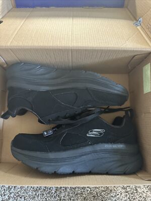 Shoes Universal women Skechers Dlux Walker Pure 149318BBK Black Size 6 New