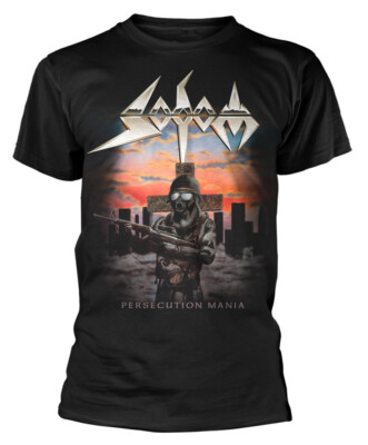 Sodom 'Persecution Mania' (Schwarz) T-Shirt