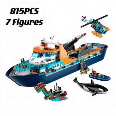 City Arctic Explorer Schiff Building Block Schiff 60368 Explorer Schiff NO BOX--