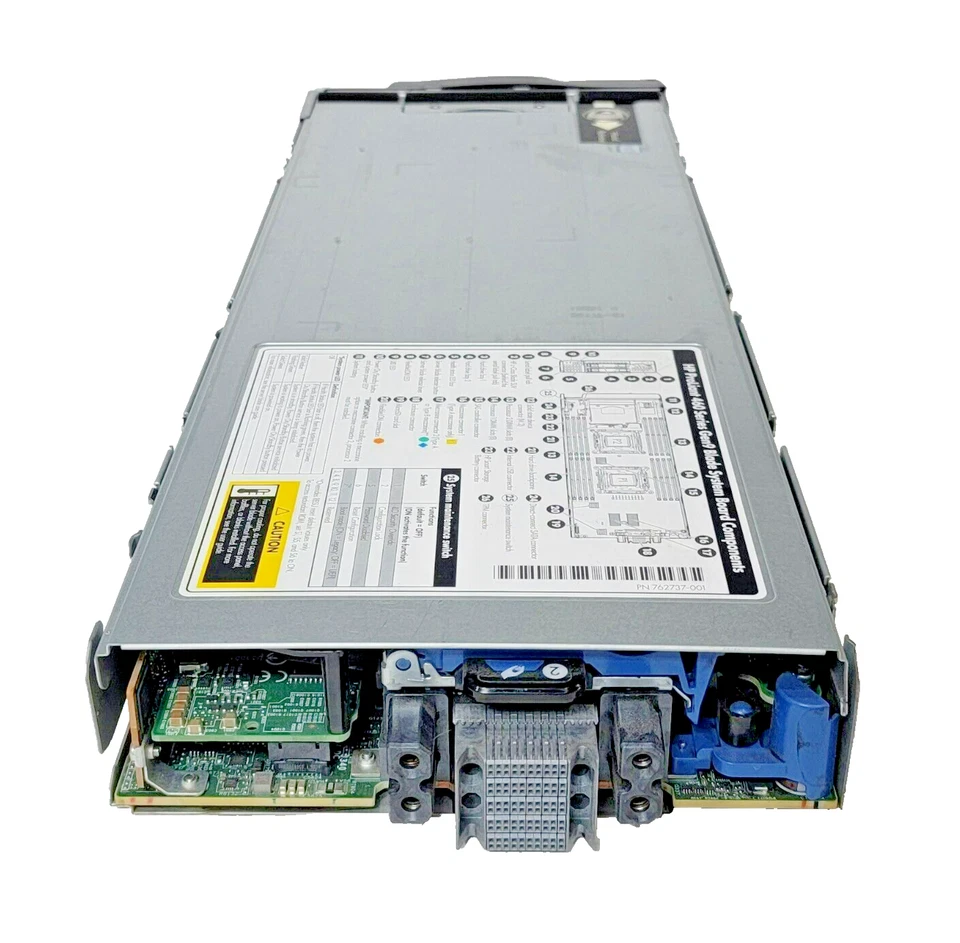 HP BL460C G9 (Gen 9) 2x 6 Core E5-2643V3 3.40GHz, 128GB RAM Server Blade - Image 4 of 4
