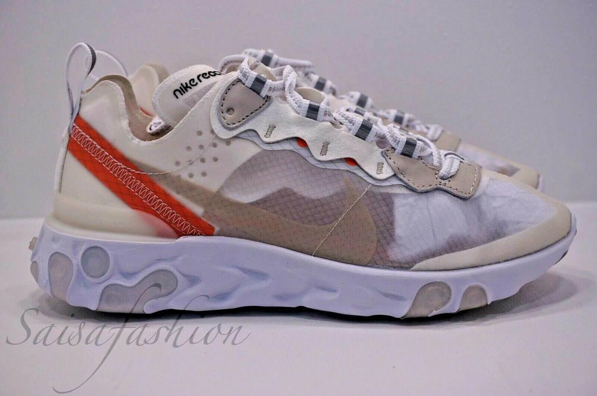 Nike react element 87 sail light bone ebay 2025