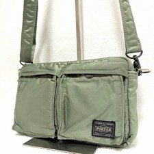 PORTER YOSHIDA TANKER Shoulder Bag Sage green...