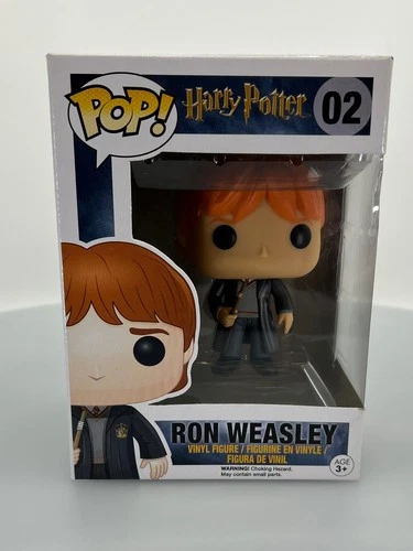 Funko POP! Harry Potter Ron Weasley #2 Vinyl Figure DAMAGED BOX SEE PICS