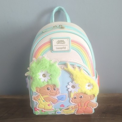 Loungefly Rucksack Good Luck Trolls nagelneu mit Etikett in sehr gutem Zustand