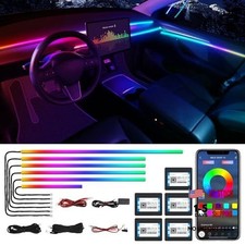 Dreamcolor Acrylic Interior Car LED Strip Light with dreamcolor 6 lights