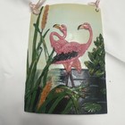 Pretty Pair of Pink Flamingos  7 x 5” — photo 1