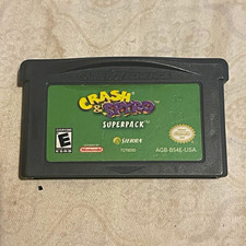 Sierra Crash & Spyro Superpack Nintendo Game Boy Advance Cartridge NTSC-U/C E