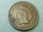 1907 INDIAN HEAD CENT FINE