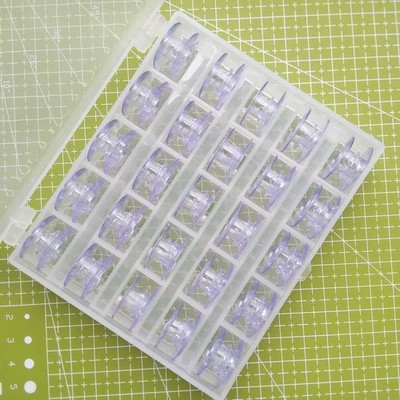 25 PCS/Box Plastic Bobbins Pfaff Expression Creative Performance Sewing