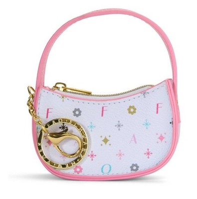 2025 FAO SCHWARZ Mini NOHO Shoulder Bag - Key Chain Bag Charm NWT