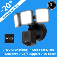 ✅ Wyze Cam Floodlight Pro 3000 Lumen LEDs 180° Wide View 2K HD Outdoor NEW ✅