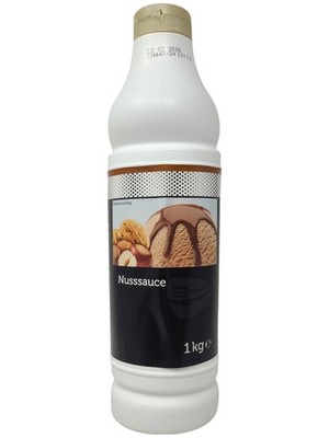 TGS Nuss Sauce Dessertsauce 1kg Squeeze Flasche Eis Topping (13,99 EUR/kg)