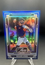 2025 Panini Three and Two - Walker Janek, Walker Janek #68 Navy Blue /25 (RC)