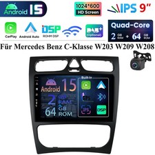 2+64G Autoradio Für Mercedes Benz C-Klasse W203 W209 W208 GPS FM Nav Android 15 2+64G Autoradio Für Mercedes Benz C-Klasse W203 W209 W208 GPS FM Nav Android 15