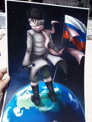 HETALIA AXIS POWERS Russia Pin Up Poster 11''x17''