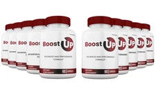 Boostup 30 Days strength, vigor power male vitality pills max formula capsule